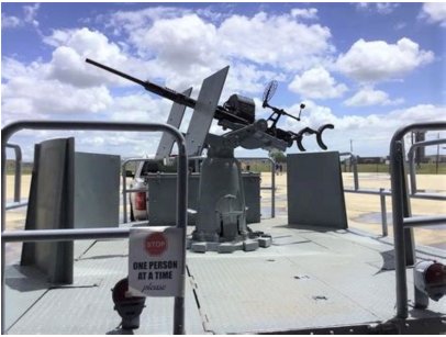 This 20mm anti-aircraft gun will be on display at the Texas Select Event, which is set for April 1-2 in Bellville. (
